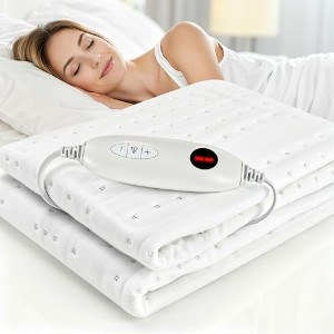 TLGREEN Single Electric Blanket Heated Underblanket